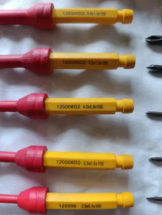 Juego Destornilladores Aislados Dexter