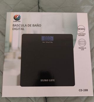 Báscula Digital Euro Life nueva