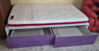 CAMA JUVENIL CON COLCHÓN
