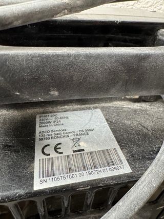 Calentador de aire caliente