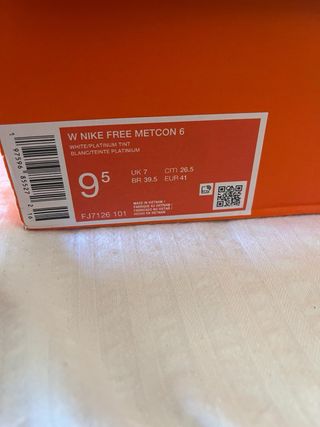 Zapatillas Nike Metcon 6 Blancas Nuevas