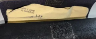 Gafas de Sol Ray-Ban Dorado y Negro vintage