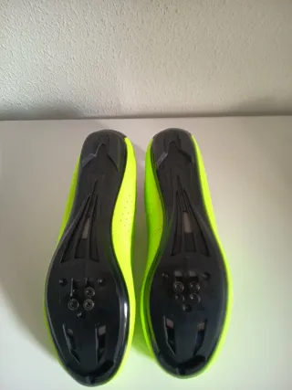Zapatillas de ciclismo y spinning Speed amarillas