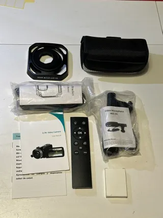 Cámara Andoer 2.7K Digital Video Camcorder