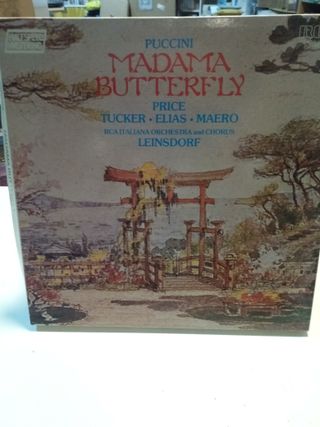 Opera Madama Butterfly 3 LP Puccini