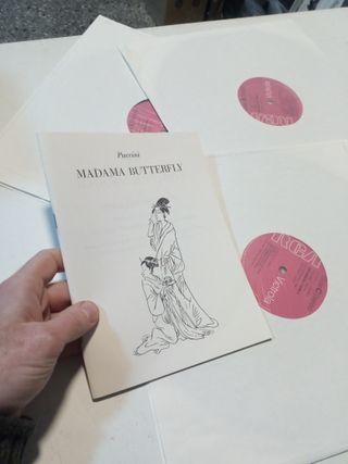 Opera Madama Butterfly 3 LP Puccini