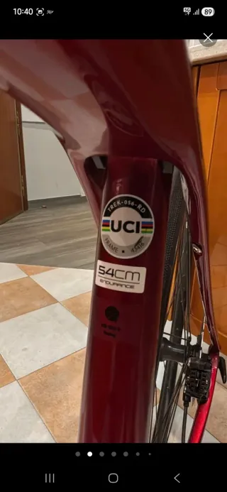 TREK DOMANE SL5 Cambio 105 Manual. TALLA 54.