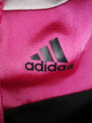 Sudadera Adidas Mujer Negra y Rosa
