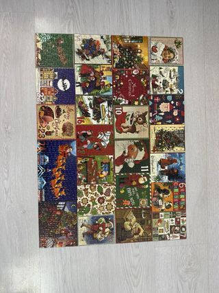 Calendario Adviento Puzzle Navideño