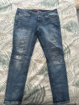 Pantalón Jack&Jones T. 34/32 Azul