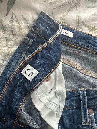 Pantalón Jack&Jones T. 34/32 Azul