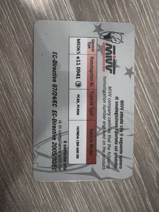 MIVV SUONO CBR 600RR