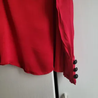 Blusa Mango Roja Talla M