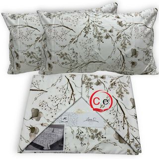 Coppia lenzuola con fiori