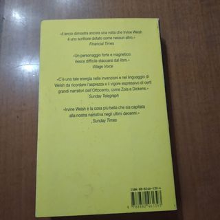 Romanzo "IL LERCIO" di Irvine Welsh