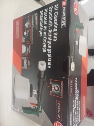 Pistola pulizia aria compressa Parkside PDRP 6.2 B