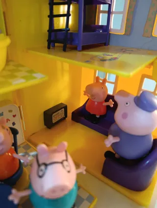 Lote Peppa Pig con figuras