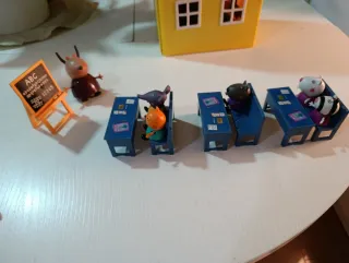 Lote Peppa Pig con figuras