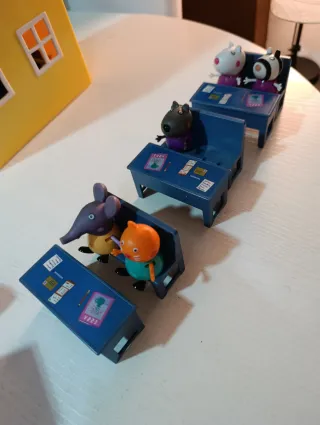 Lote Peppa Pig con figuras