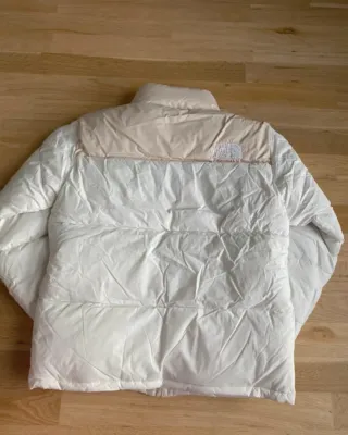 The North Face Puffer Jacket Beige/Blanco