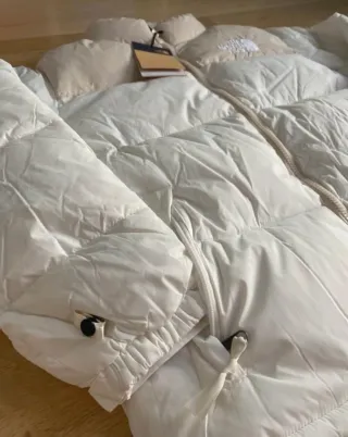 The North Face Puffer Jacket Beige/Blanco