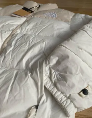 The North Face Puffer Jacket Beige/Blanco