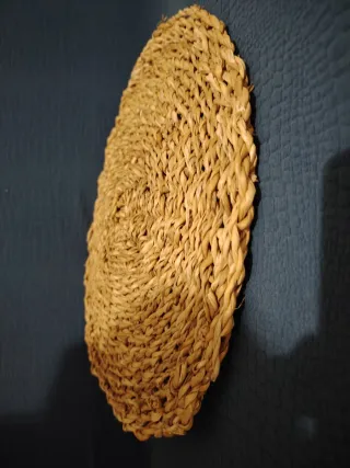 Tovaglietta rotonda in vimini