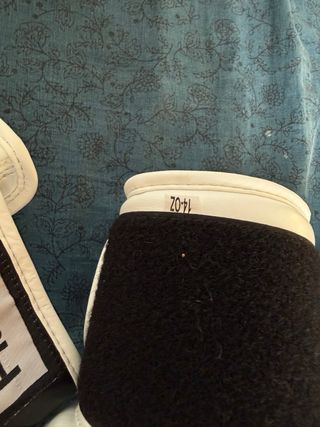 Guantes MMA Custom Fighter Negros y Blancos