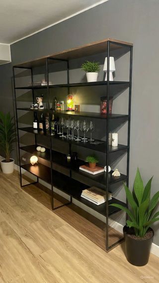 Estantería Diseño Minimalista Industrial