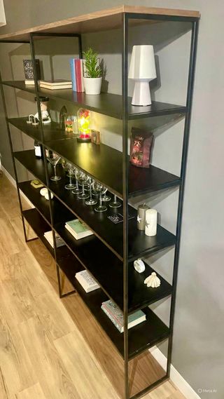 Estantería Diseño Minimalista Industrial