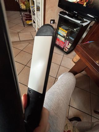 Piastra per capelli Remington nera