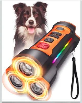 Dispositivo Antiladridos Perros Negro/Naranja