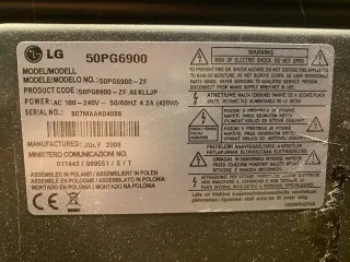 Televisor LG 50 pulgadas