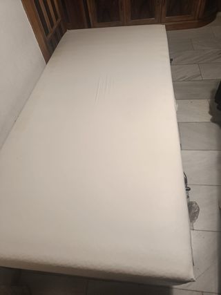 Cama articulada eléctrica con colchón