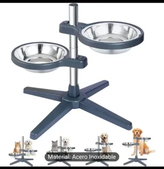 Comedero Elevable Mascotas
