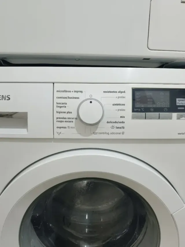 Lavadora Siemens Carga Frontal 8kg 1200rpm