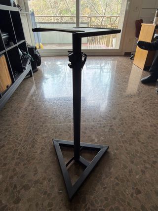 Soporte Altavoces Gorilla Negro