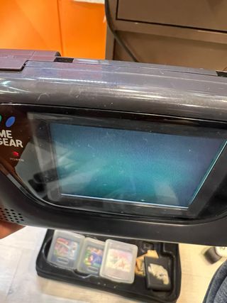 Sega Game Gear Negra + 6 Juegos