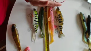 Lote señuelos pesca lucio + regalo