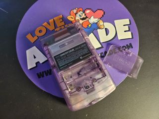 videoconsola game boy morada