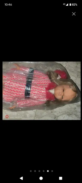 Bambola Carolina anni '70 da colezione