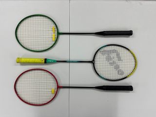 3 Raquetas de Bádminton