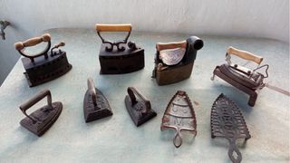 Planchas antiguas de hierro España