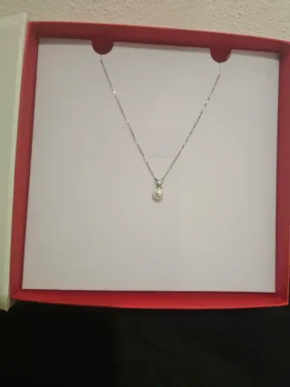 Collar Majorica Perla y Plata