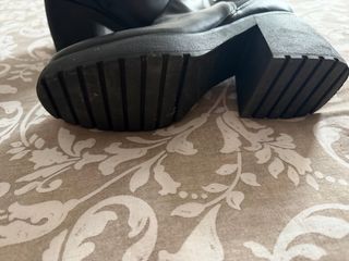 Botines negros plataforma