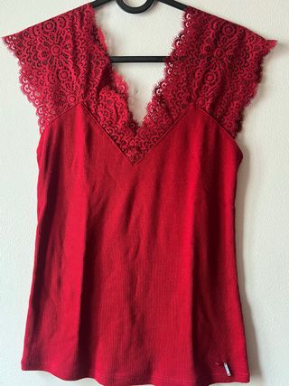 Blusa Morgan Roja Talla XS