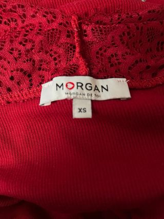 Blusa Morgan Roja Talla XS
