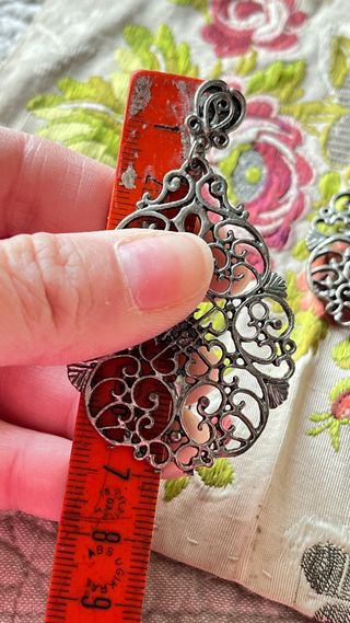 Pendientes Regionales Plateados