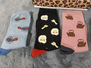 Pack 4 calcetines mujer divertidos