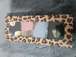 Pack 4 calcetines mujer divertidos